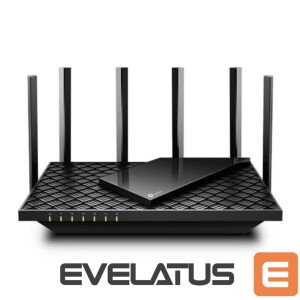 Maršrutizatoriai TP-Link  Wireless Router||5400 Mbps|Wi-Fi 6|USB 3.0|1 WAN|4x10/100/1000M|Number of antennas 6|ARCHERAX73 