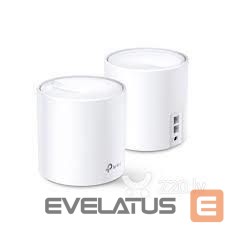 Routers TP-Link  Wireless Router||Wireless Router|2-pack|1800 Mbps|Mesh|IEEE 802.11a|IEEE 802.11n|IEEE 802.11ac|IEEE 802.11ax|DECOX20(2-PACK) 