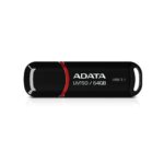 USB atmintinė ADATA  MEMORY DRIVE FLASH USB3.1 64GB/BLACK AUV150-64G-RBK 