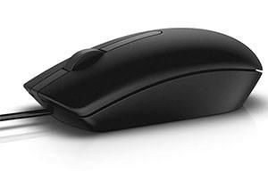 Kompiuterio pelė Dell  MOUSE USB OPTICAL MS116/570-AAIS Black