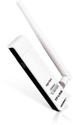 Võrgulülitid TP-Link WRL ADAPTER 150MBPS USB HIGH/GAIN TL-WN722N