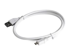 Kabelis Gembird  CABLE USB2 A PLUG/MICRO B 1M/CCP-MUSB2-AMBM-W-1M 