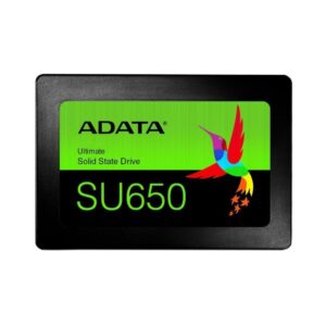 Kietasis diskas SDD ADATA  SSD||SU650|512GB|SATA 3.0|Write speed 450 MBytes/sec|Read speed 520 MBytes/sec|2,5"|TBW 140 TB|MTBF 2000000 hours|ASU650SS-512GT-R 