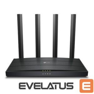 Maršrutizatoriai TP-Link  Wireless Router||Wireless Router|1500 Mbps|Wi-Fi 6|1 WAN|3x10/100/1000M|Number of antennas 4|ARCHERAX12 