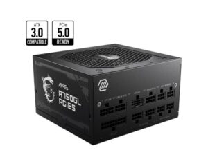 Блок питания MSI  Power Supply||750 Watts|Efficiency 80 PLUS GOLD|PFC Active|MAGA750GLPCIE5 