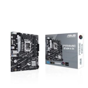 Motherboard for Intel processors Asus  Mainboard||Intel B760 Express|LGA1700|Micro-ATX|Memory DDR4|Memory slots 2|2xPCI-Express 4.0 1x|1xPCI-Express 4.0 16x|2xM.2|1x15pin D-sub|1xHDMI|2xUSB 2.0|4xUSB 3.2|1xPS/2|1xRJ45|3xAudio port|PRIMEB760M-KD4 