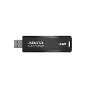Kietasis diskas SDD ADATA  External SSD||SC610|1TB|USB 3.2|Write speed 500 MBytes/sec|Read speed 550 MBytes/sec|SC610-1000G-CBK/RD 