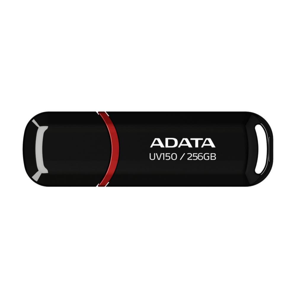 Flash drive ADATA MEMORY DRIVE FLASH USB3 256GB/BLACK AUV150-256G-RBK