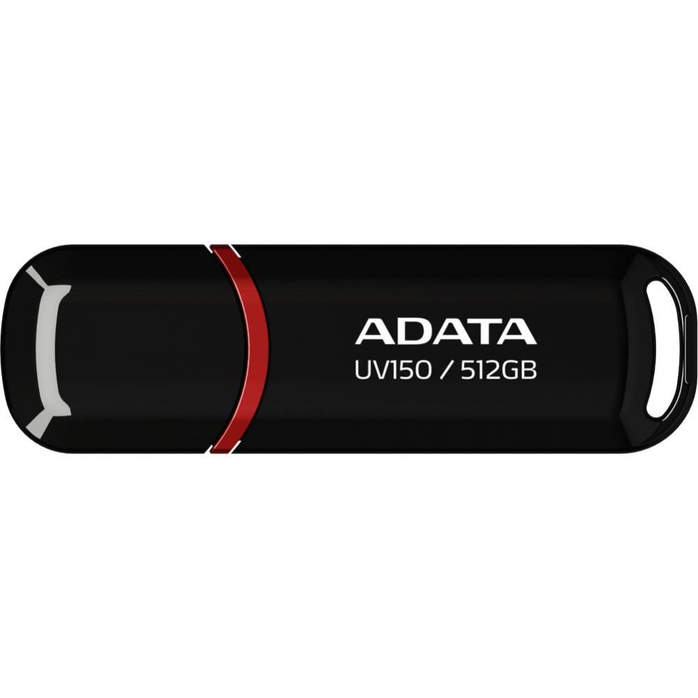 Flash drive ADATA MEMORY DRIVE FLASH USB3 512GB/BLACK AUV150-512G-RBK