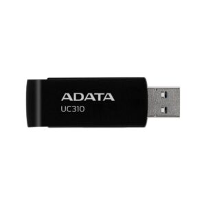 Zibatmiņa ADATA  MEMORY DRIVE FLASH USB3.2 128G/BLACK UC310-128G-RBK 