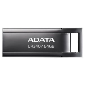 Zibatmiņa ADATA  MEMORY DRIVE FLASH USB3.2 64GB/BLACK AROY-UR340-64GBK 