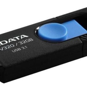 Flash drive ADATA  MEMORY DRIVE FLASH USB3.1 32GB/BLACK AUV320-32G-RBKBL 