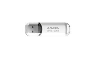 Flash drive ADATA  MEMORY DRIVE FLASH USB2 32GB/WHITE AC906-32G-RWH 