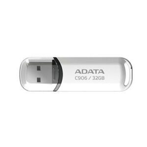 Flash drive ADATA  MEMORY DRIVE FLASH USB2 32GB/WHITE AC906-32G-RWH 