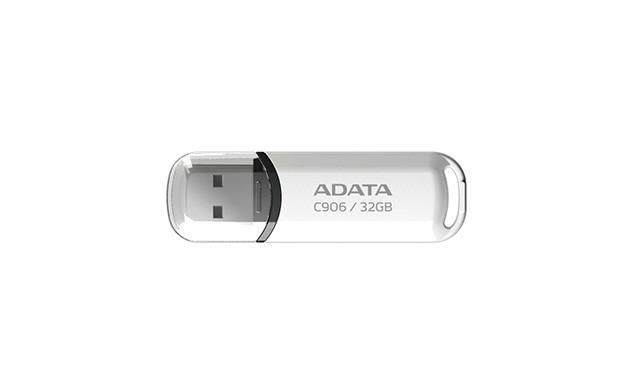 Flash drive ADATA MEMORY DRIVE FLASH USB2 32GB/WHITE AC906-32G-RWH