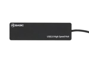 Lādēšanas ierīces un kabeļi Tellur  Basic USB Hub, 4 ports, USB 2.0 black 