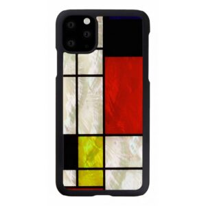 Dėklai Ikins Apple SmartPhone case iPhone 11 Pro Max mondrian black 