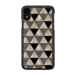 Maciņi Ikins Apple SmartPhone case iPhone XR pyramid black 