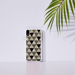 Maciņi Ikins Apple SmartPhone case iPhone XR pyramid white 