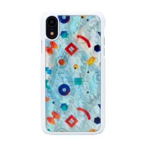 Dėklai Ikins Apple SmartPhone case iPhone XR poppin rock white 