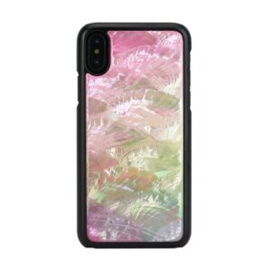 Maciņi Ikins Apple SmartPhone case iPhone XS/S water flower black 