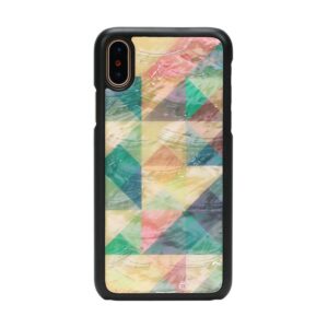 Maciņi Ikins Apple SmartPhone case iPhone XS/S mosaic black 