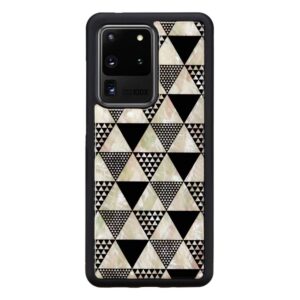Dėklai Ikins Samsung case for Samsung Galaxy S20 Ultra pyramid black 