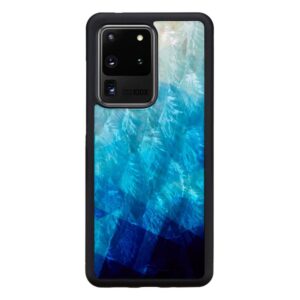 Dėklai Ikins Samsung case for Samsung Galaxy S20 Ultra blue lake black 