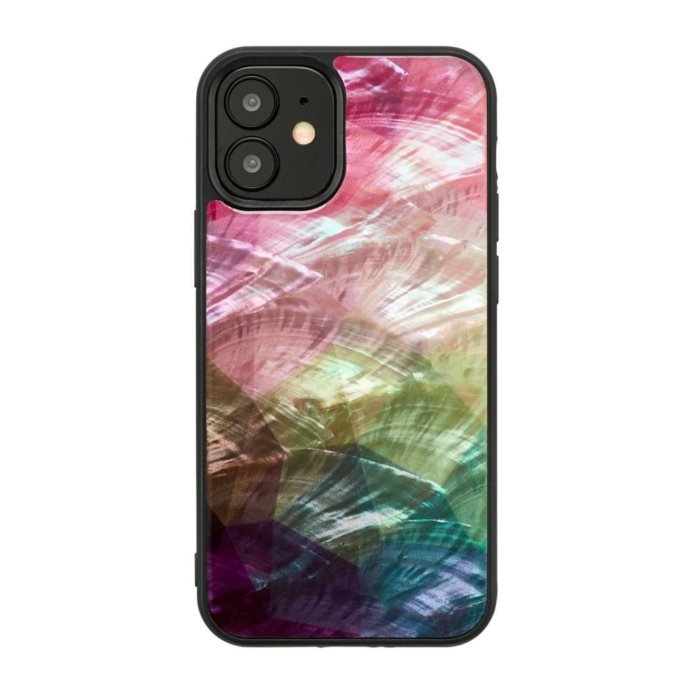 Maciņi Ikins Apple case for Apple iPhone 12 mini water flower black