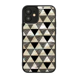 Dėklai Ikins Apple case for Apple iPhone 12 mini pyramid black 