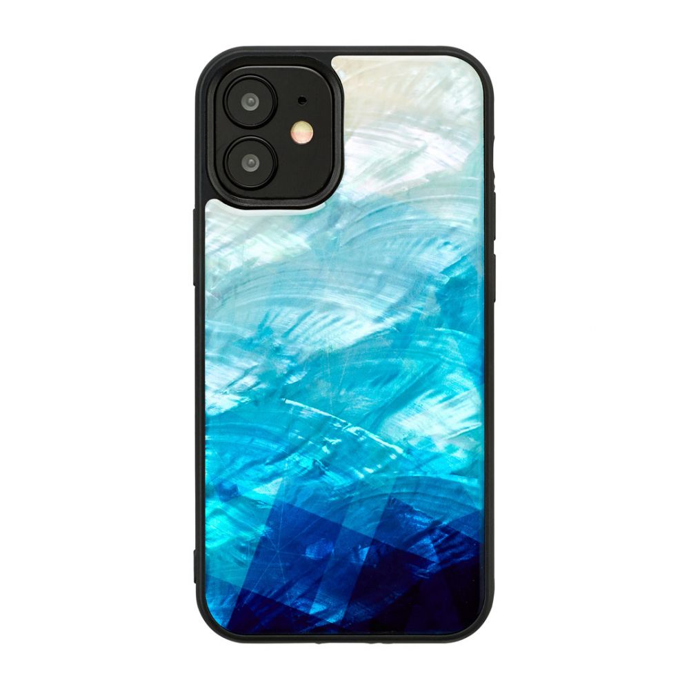 Maciņi Ikins Apple case for Apple iPhone 12 mini blue lake black