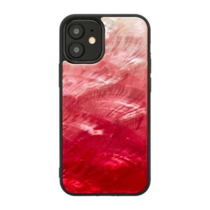 Dėklai Ikins Apple case for Apple iPhone 12 mini pink lake black 