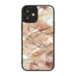 Ümbrised Ikins Apple case for Apple iPhone 12 mini pink marble 