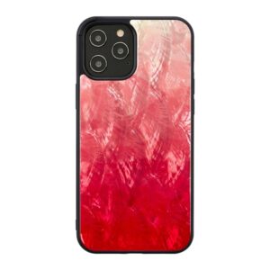 Dėklai Ikins Apple case for Apple iPhone 12/12 Pro pink lake black 