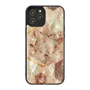 Dėklai Ikins Apple case for Apple iPhone 12 Pro Max pink marble 