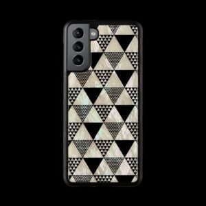Dėklai Ikins  case for Samsung Galaxy S21+ pyramid black 