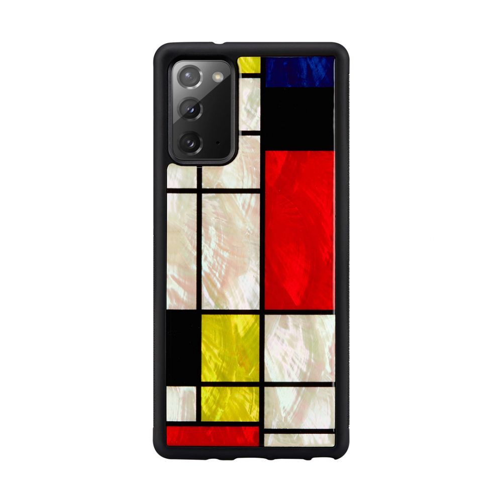 Ümbrised Ikins case for Samsung Galaxy Note 20 mondrian black
