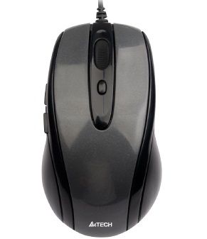 Computer mouse A4Tech 44125 V-Track N-708X Glossy Grey