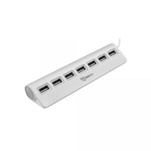 Akumuliatorius Sbox  7 Port USB HUB H-207 