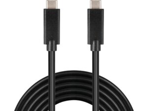 Cable Sandberg  136-09 USB-C to USB-C 2m Black