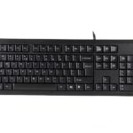Kompiuterio klaviatūra A4Tech  KR-92 USB 46007 Black