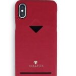 Maciņi VixFox Apple Card Slot Back Shell for Iphone XSMAX ruby red 