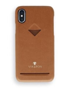 Ümbrised VixFox  Card Slot Back Shell for Samsung S9 caramel brown 