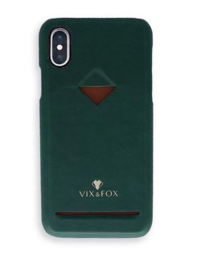Ümbrised VixFox Card Slot Back Shell for Samsung S9 forest green