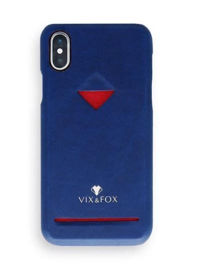 Ümbrised VixFox Card Slot Back Shell for Samsung S9 navy blue