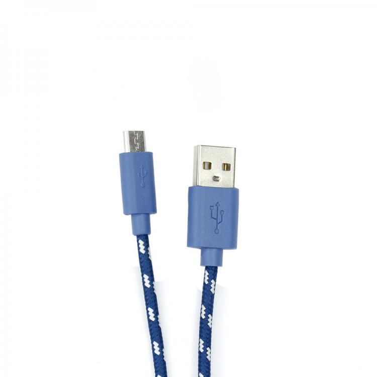 Laadijad ja juhtmed Sbox USB-1031BL USB->Micro USB 1M blue