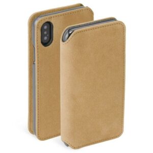 Dėklai Krusell Apple Broby 4 Card SlimWallet Apple iPhone XS Max cognac 