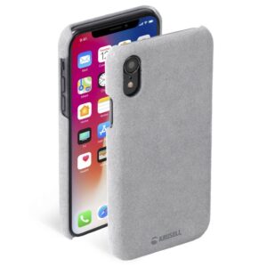 Maciņi Krusell Apple Broby Cover Apple iPhone XS Max light grey 