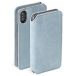 Maciņi Krusell Apple Broby 4 Card SlimWallet Apple iPhone XS blue 