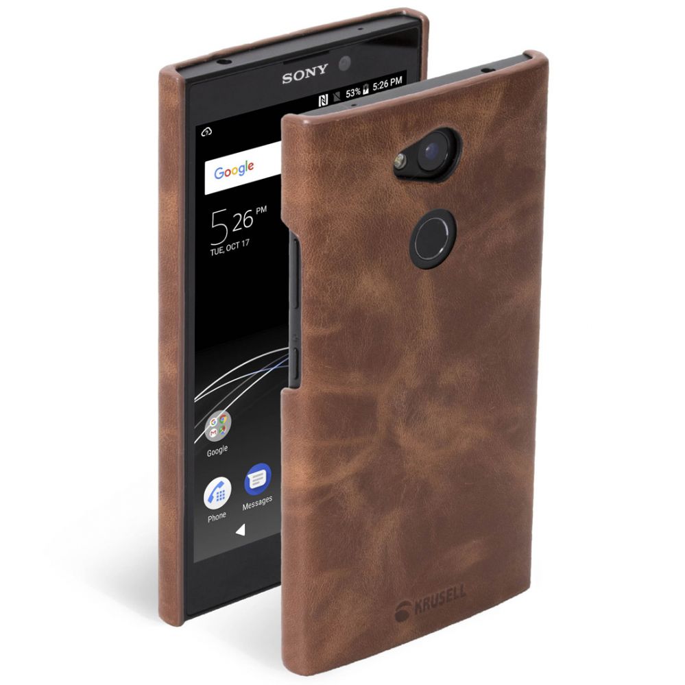 Ümbrised Krusell Sunne Cover Sony Xperia L2 vintage cognac